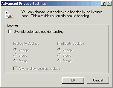 Save Security Setting